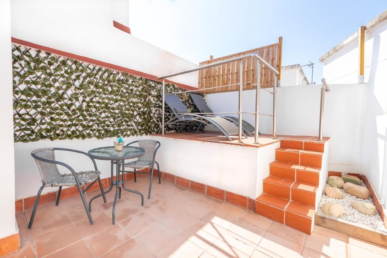 Ferienwohnung Private Rooftop & Elegant Studio - Center By Rems Málaga Exterior foto