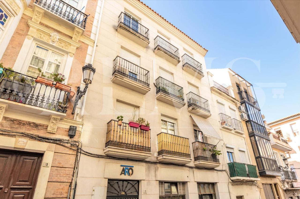 Ferienwohnung Private Rooftop & Elegant Studio - Center By Rems Málaga Exterior foto